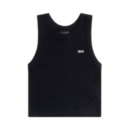 6PM Season Crop Top Black (Single)