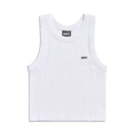 6PM Season Crop Top White (Single)