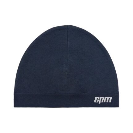 6PM Season Technical Logo Beanie Navy
