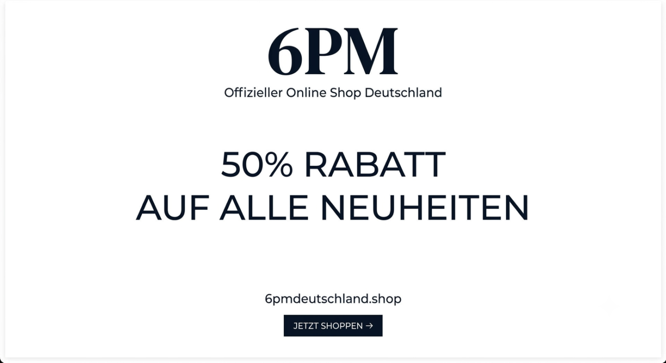 6PM Hoodie – Original Streetwear für Damen & Herren 2026