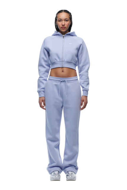 6PM Season  WMNS CROPPED ZIP HOODIE SOFT VIOLET